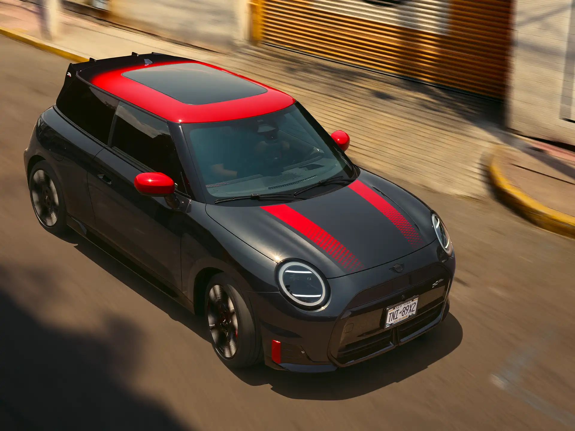 MINI John Cooper Works – J01 JCW Draufsicht